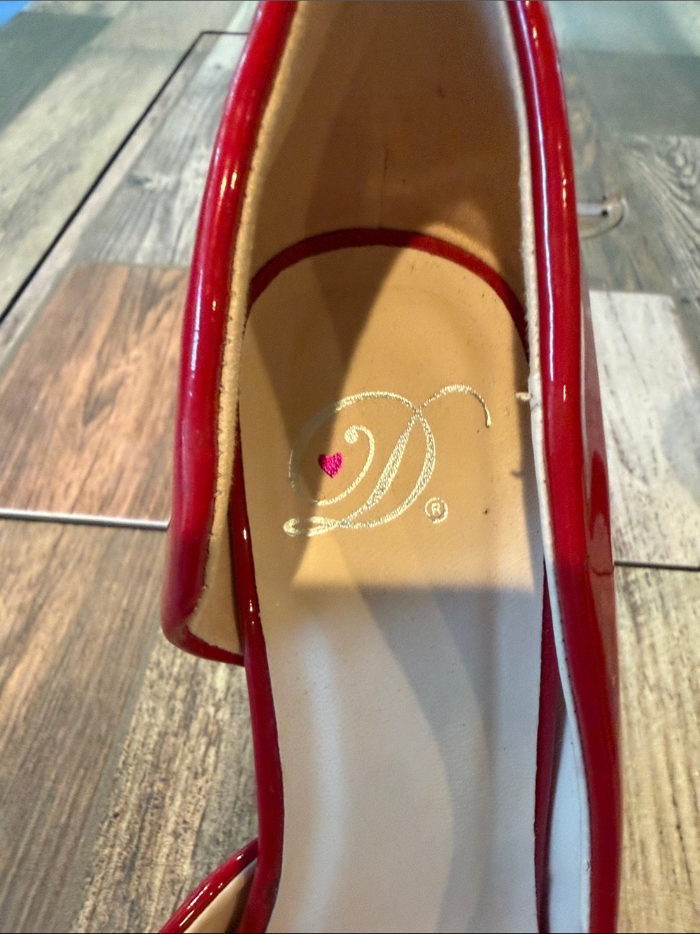Jessica Simpson Red Patent Pointed-Toe Stiletto Pumps - Picture 9 of 9